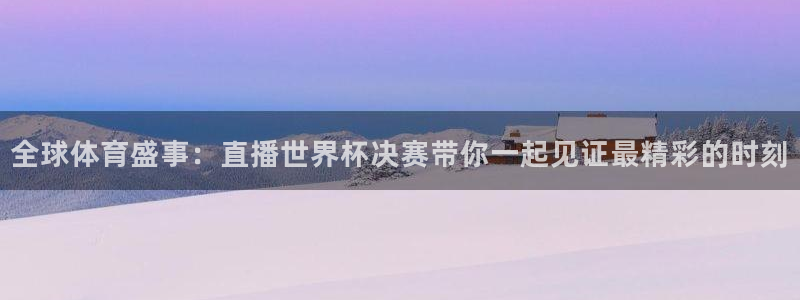 2026足球世界杯赛程：全球体育盛事：直播世界杯决赛带你一起见证最精彩的时刻